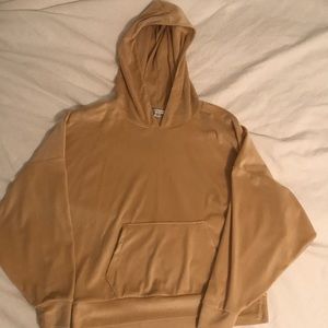 velvet hoodie